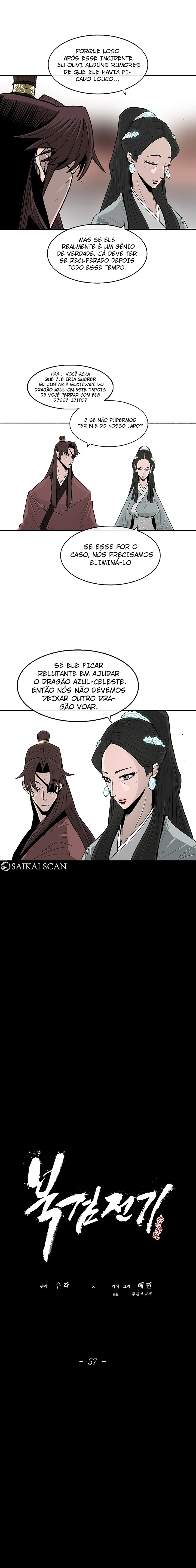 A Lenda da Lâmina do Norte Capítulo 057 - página 13
