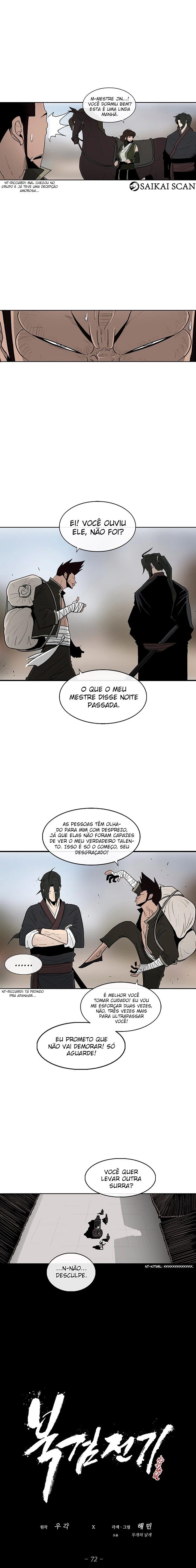 A Lenda da Lâmina do Norte Capítulo 072 - página 11
