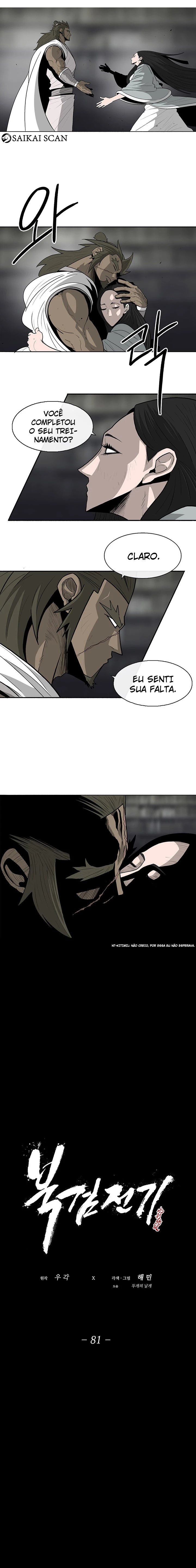 A Lenda da Lâmina do Norte Capítulo 081 - página 3