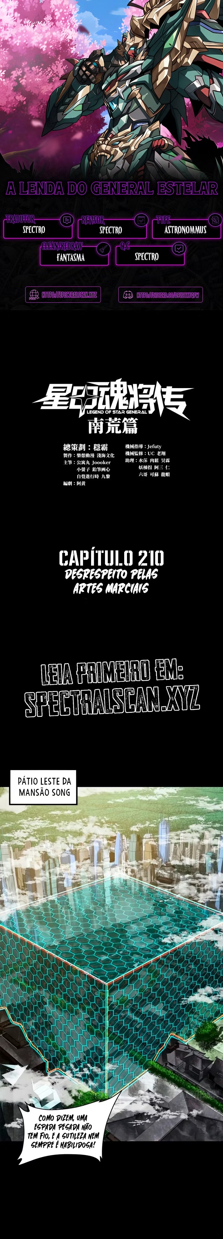 A Lenda do General Estelar Capítulo 210 - página 1
