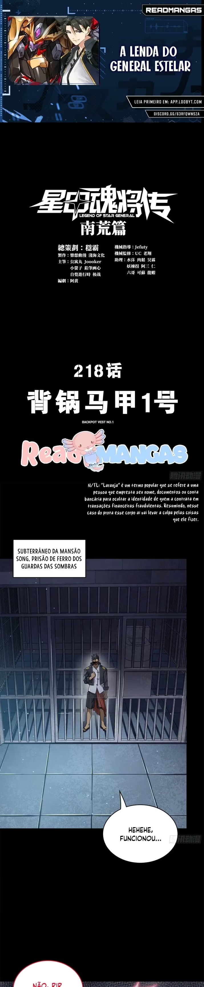 A Lenda do General Estelar Capítulo 218 - página 1