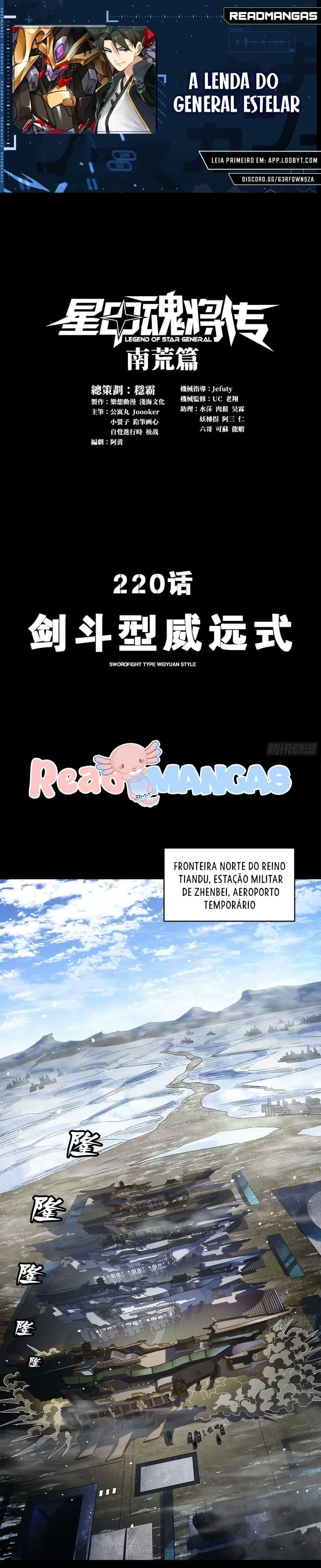 A Lenda do General Estelar Capítulo 220 - página 1