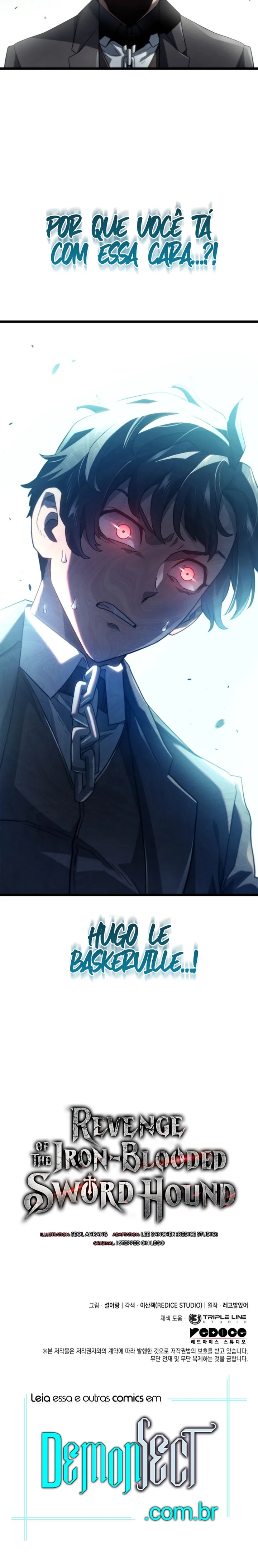A Vingança do Cão de Caça dos Baskerville Capítulo 067 - página 40