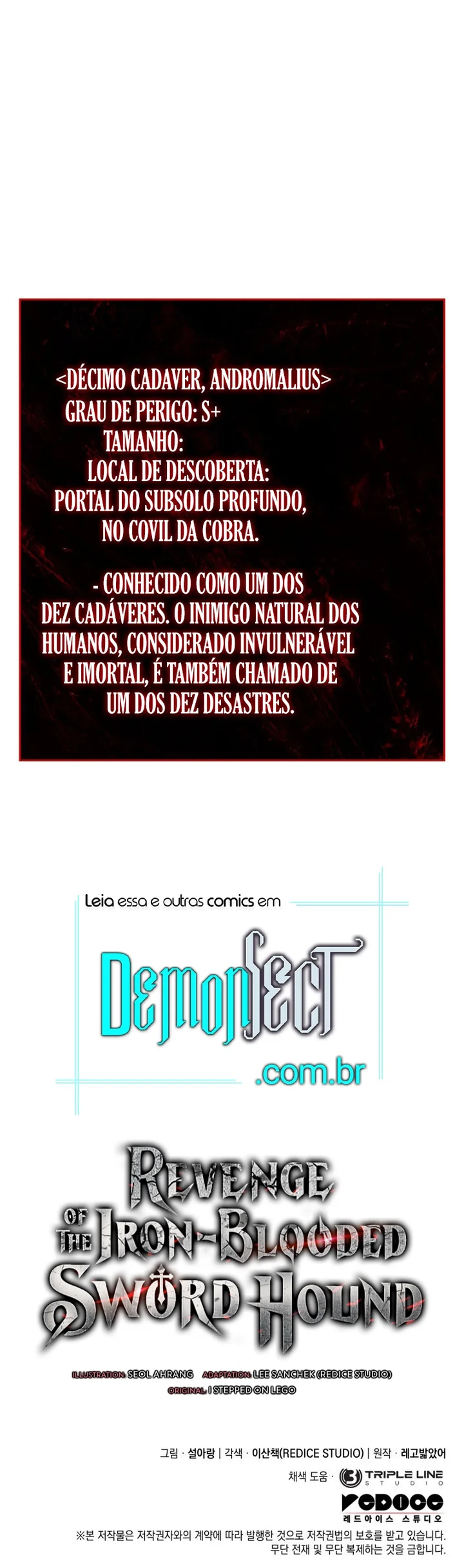A Vingança do Cão de Caça dos Baskerville Capítulo 071 - página 39