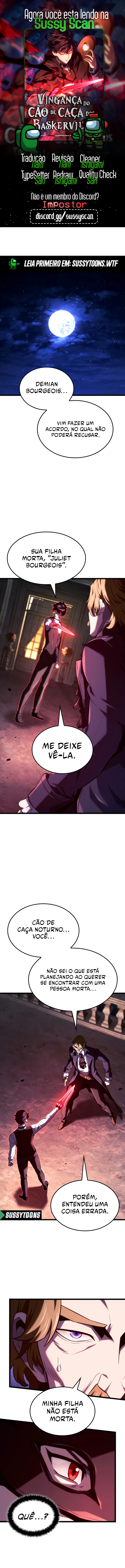 A Vingança do Cão de Caça dos Baskerville Capítulo 135 - página 1