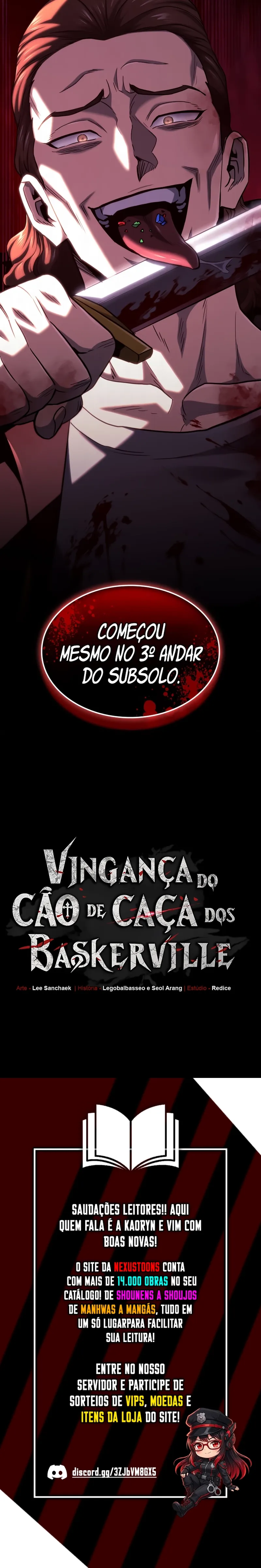 A Vingança do Cão de Caça dos Baskerville Capítulo 166 - página 37