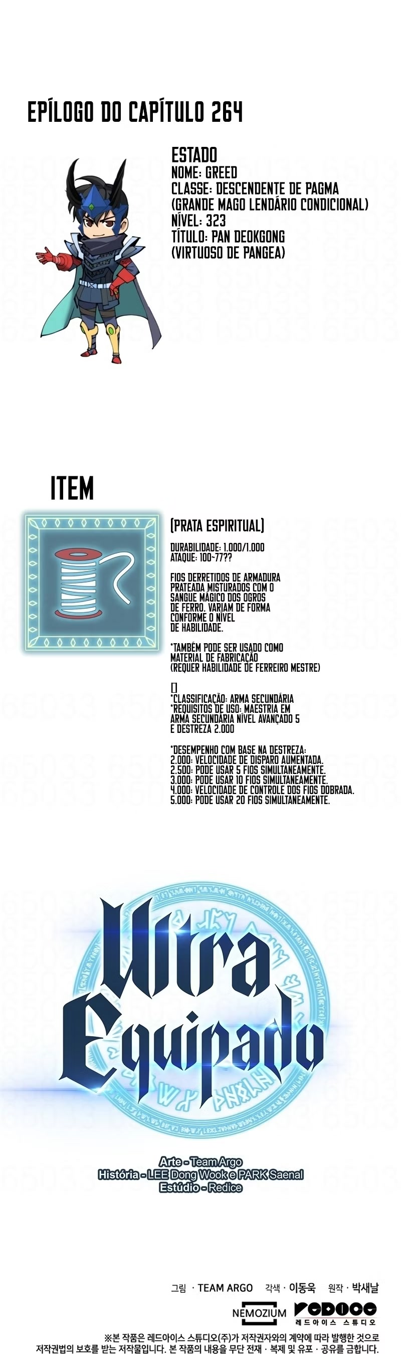 As Aventuras de Greed Capítulo 264 - página 63