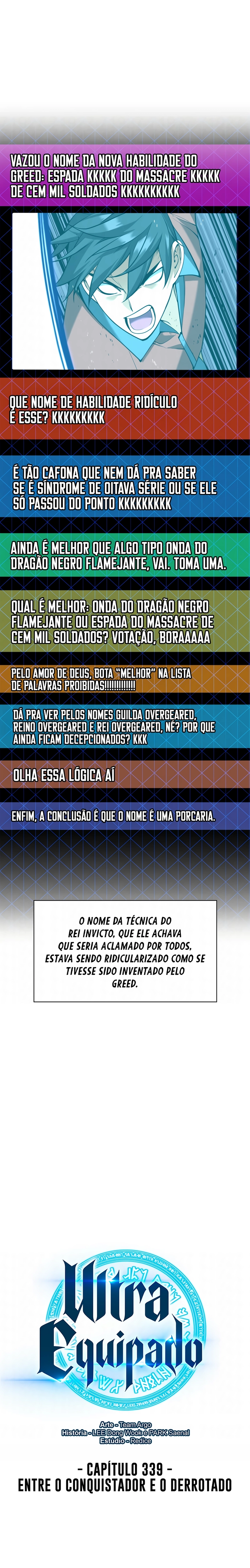 As Aventuras de Greed Capítulo 339 - página 8