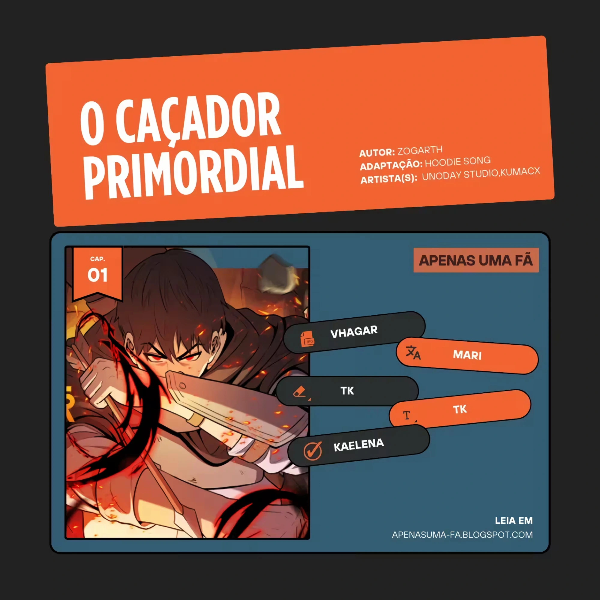 Caçador Primordial Capítulo 001 - página 1