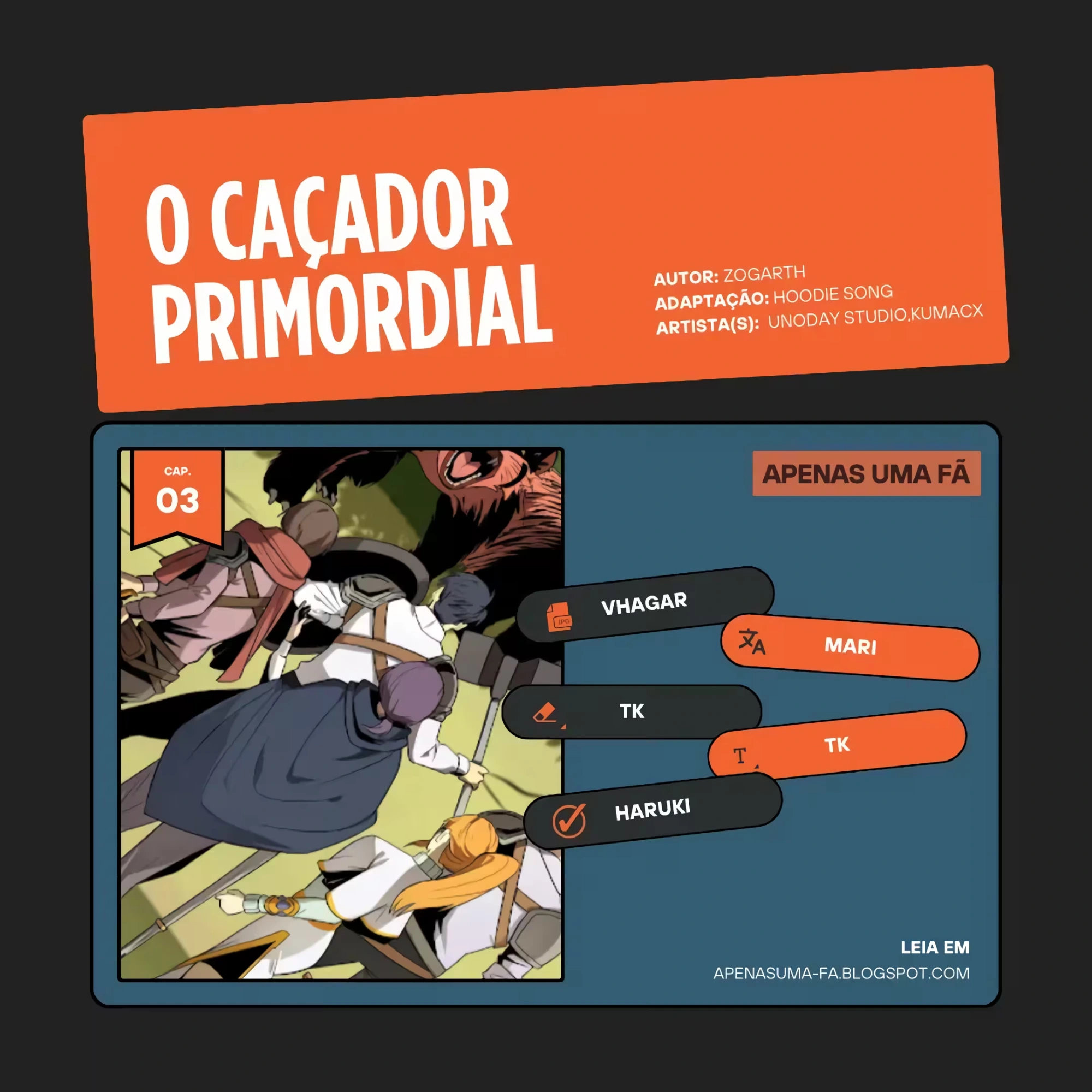 Caçador Primordial Capítulo 003 - página 1