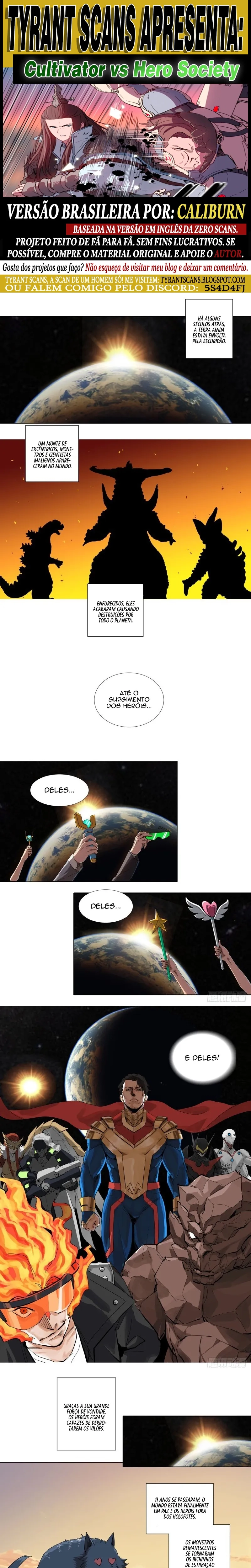 Cultivador Contra a Sociedade dos Heróis Capítulo 002 - página 1