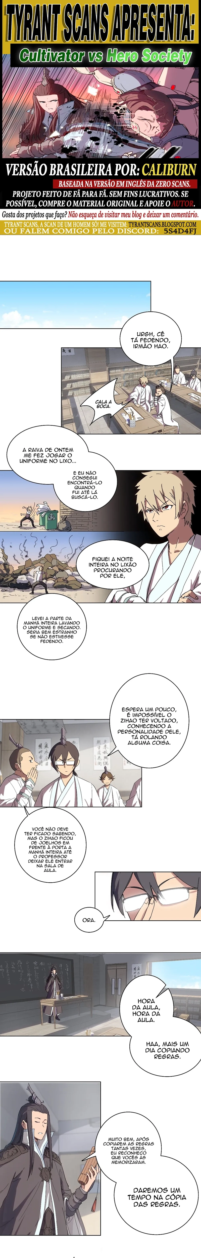 Cultivador Contra a Sociedade dos Heróis Capítulo 021 - página 1