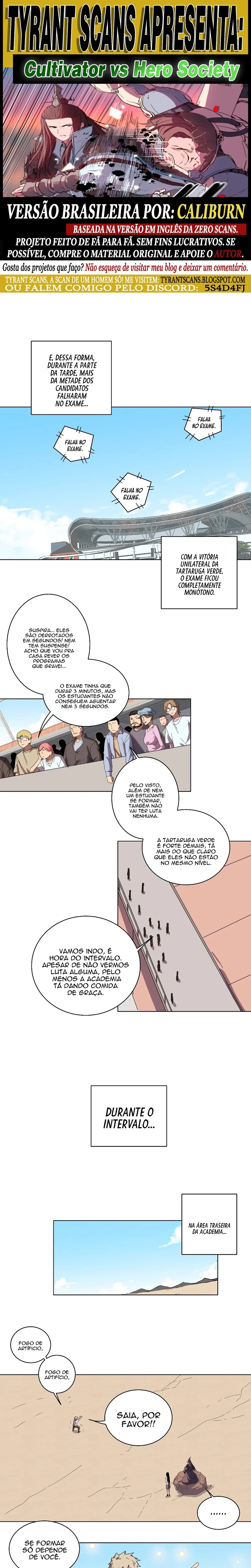 Cultivador Contra a Sociedade dos Heróis Capítulo 025 - página 1