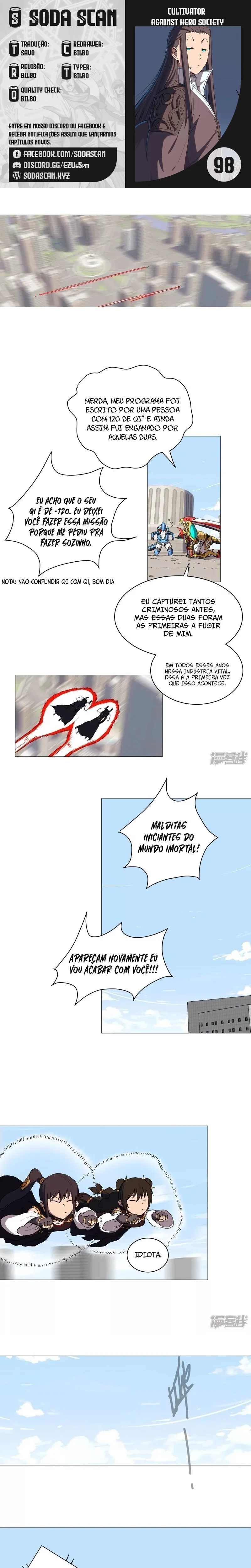Cultivador Contra a Sociedade dos Heróis Capítulo 098 - página 1
