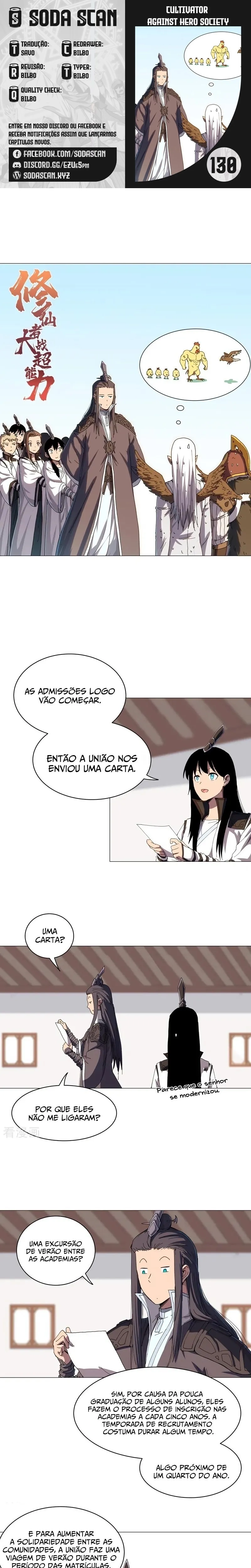 Cultivador Contra a Sociedade dos Heróis Capítulo 130 - página 1