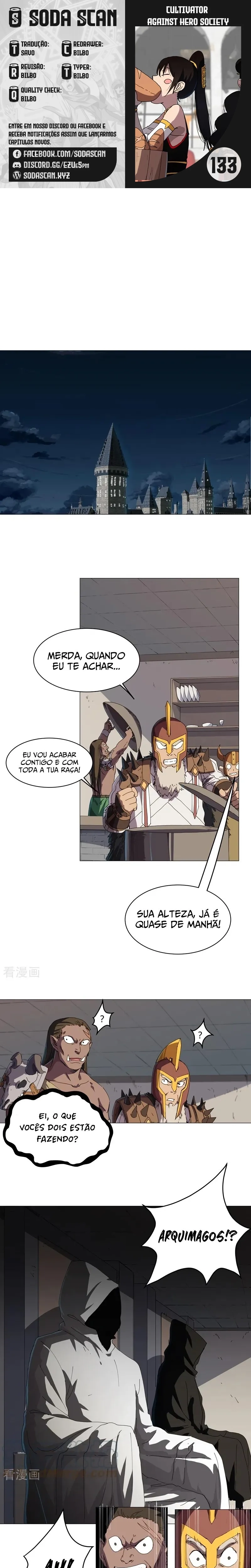 Cultivador Contra a Sociedade dos Heróis Capítulo 133 - página 1