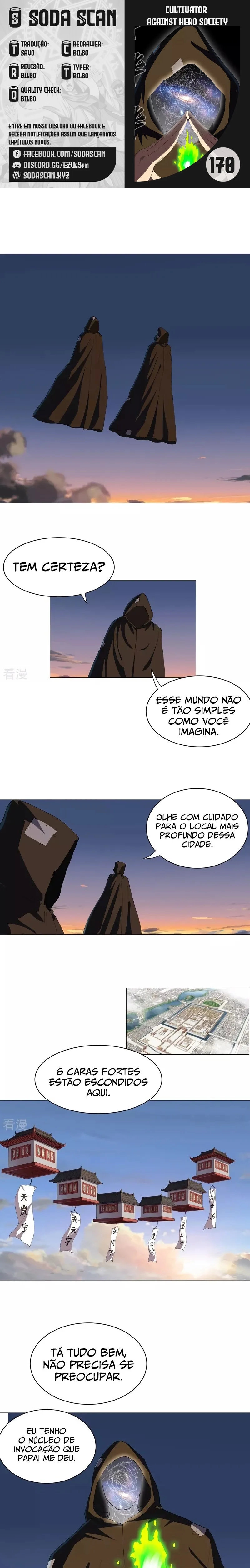 Cultivador Contra a Sociedade dos Heróis Capítulo 170 - página 1