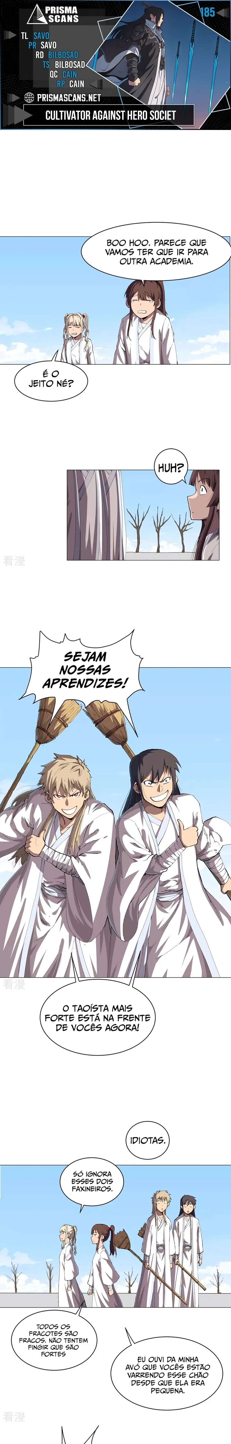 Cultivador Contra a Sociedade dos Heróis Capítulo 185 - página 1