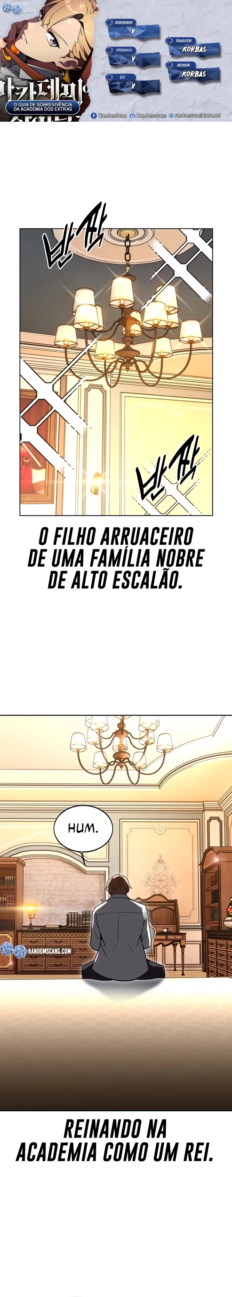 Guia de Sobrevivência do Extra da Academia Capítulo 001 - página 1