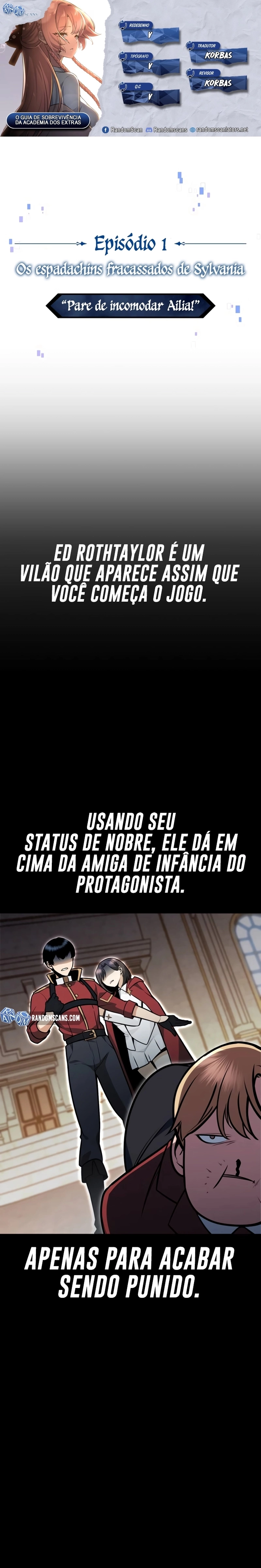 Guia de Sobrevivência do Extra da Academia Capítulo 002 - página 1