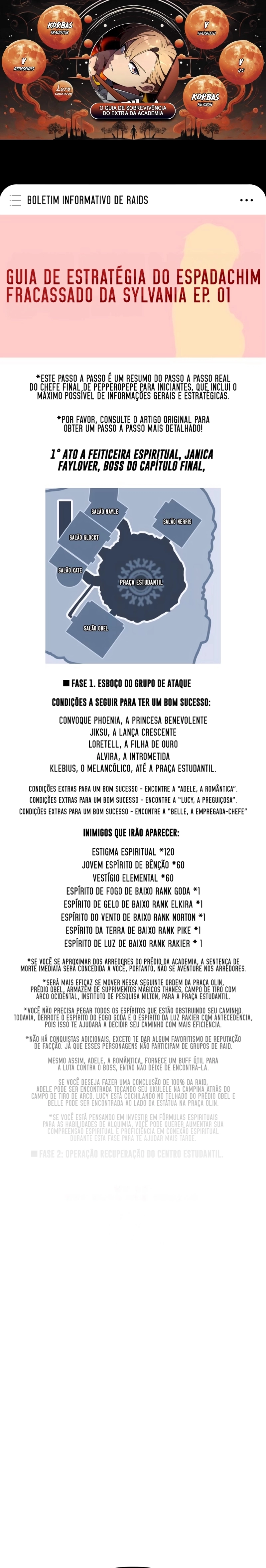 Guia de Sobrevivência do Extra da Academia Capítulo 010 - página 1
