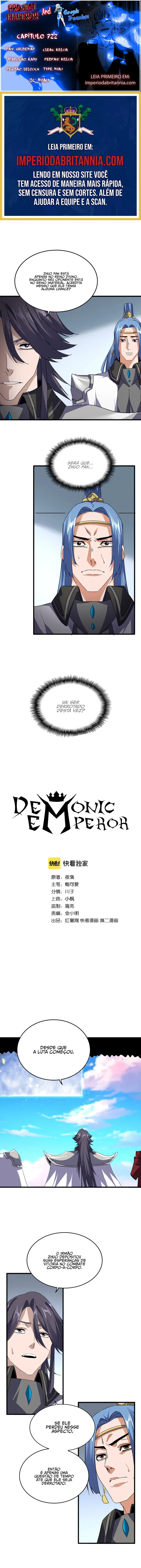 Imperador Demoníaco Capítulo 722 - página 1