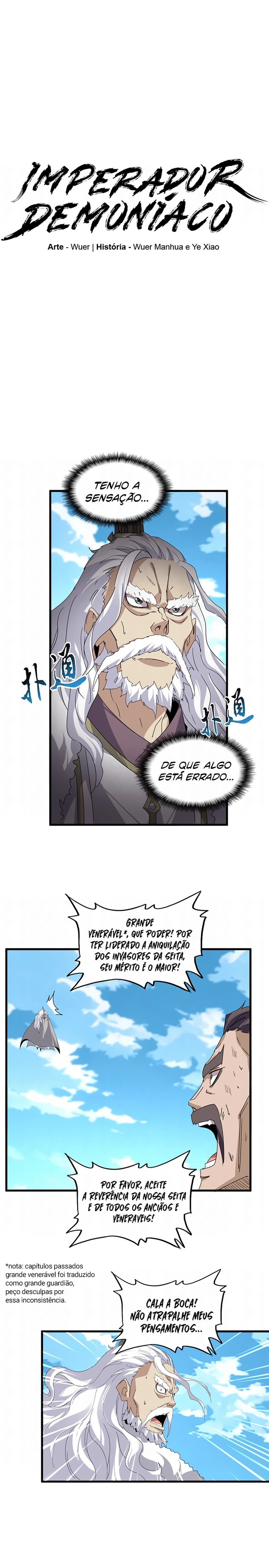 Imperador Demoníaco Capítulo 868 - página 1