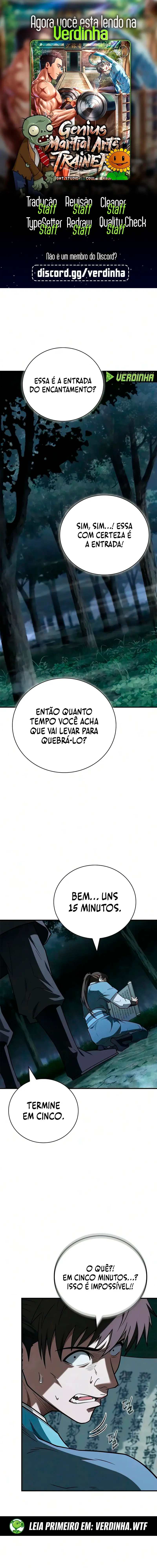 Mestre Do Treinamento Marcial Capítulo 111 - página 1