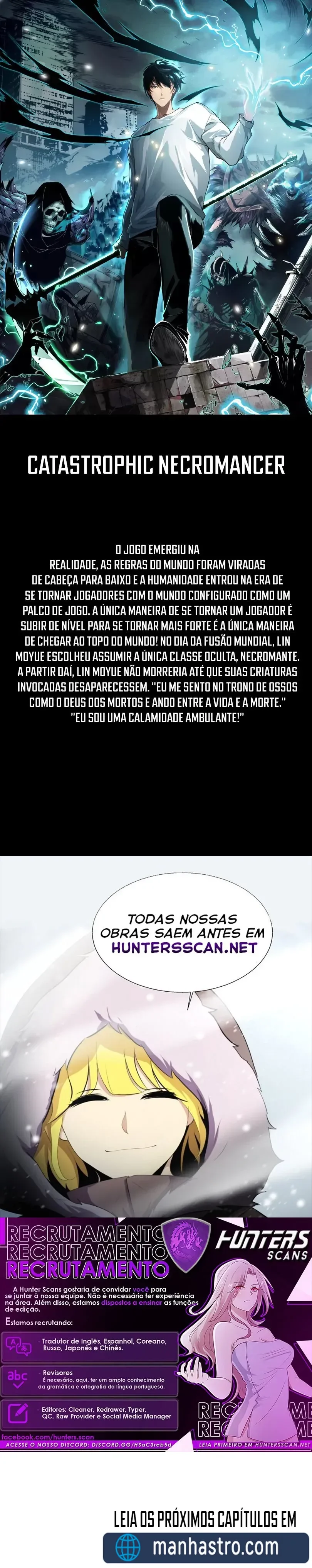 Necromante: O Rei da Calamidade Capítulo 000 - página 1