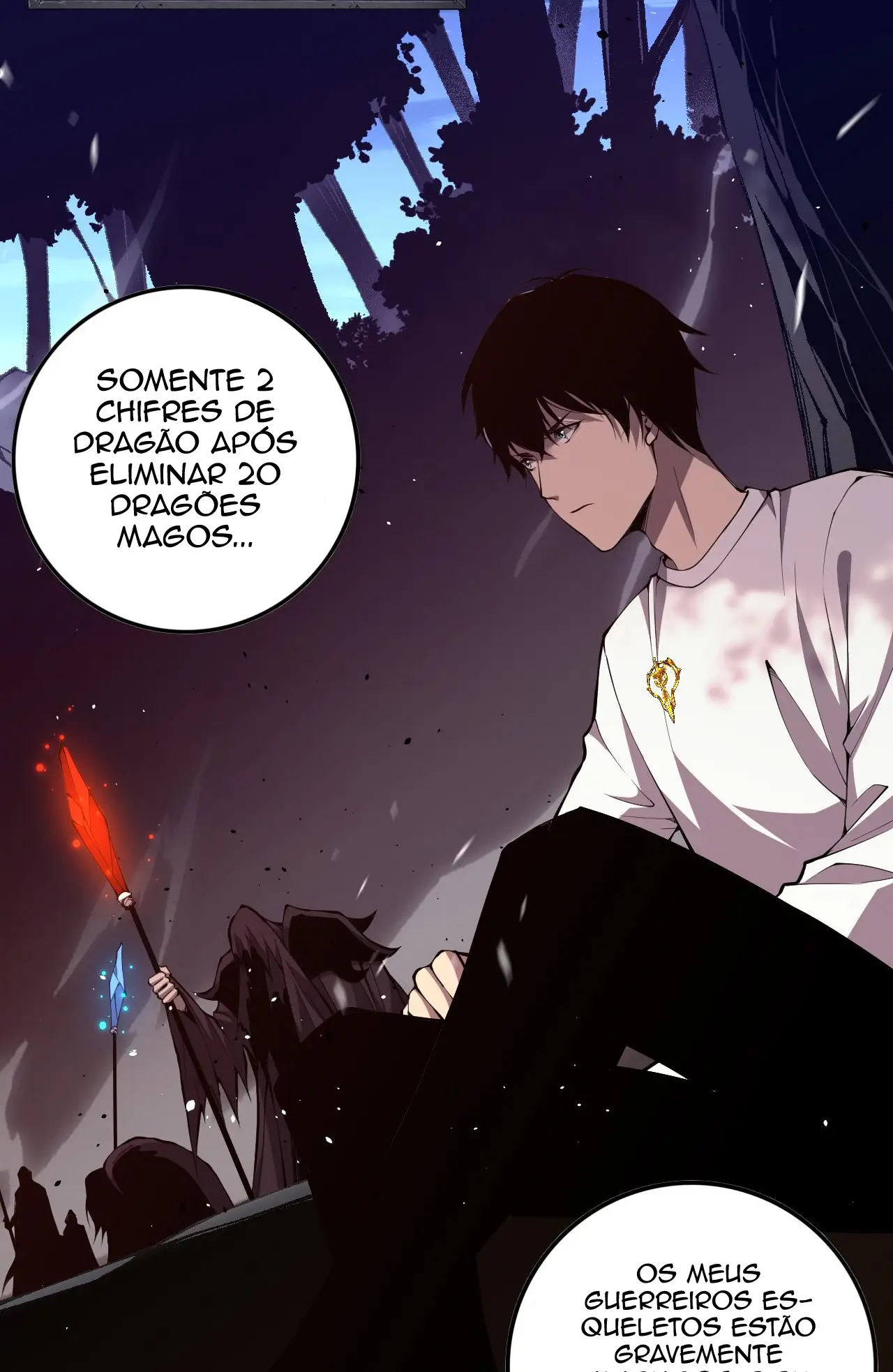 Necromante: O Rei da Calamidade Capítulo 035.5 - página 32