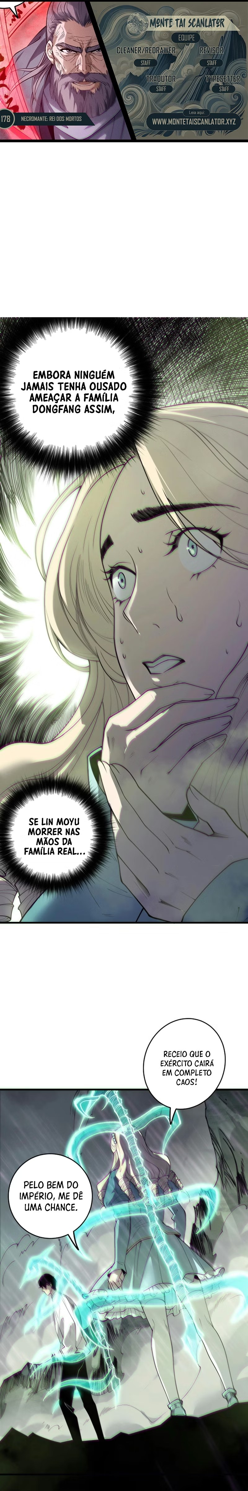 Necromante: O Rei da Calamidade Capítulo 178 - página 1