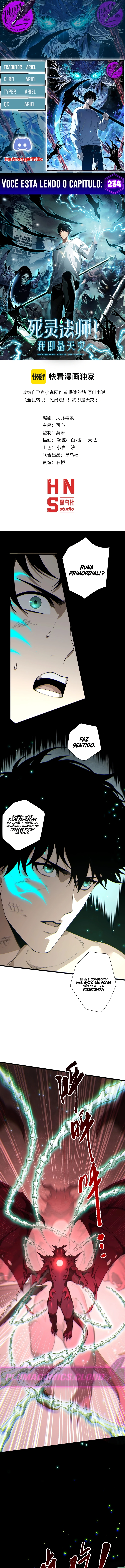 Necromante: O Rei da Calamidade Capítulo 234 - página 1