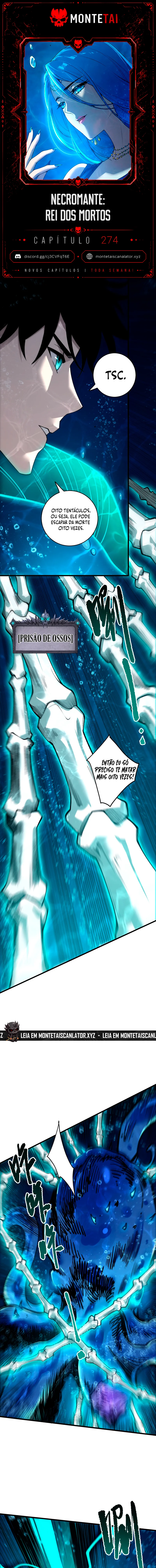 Necromante: O Rei da Calamidade Capítulo 274 - página 1
