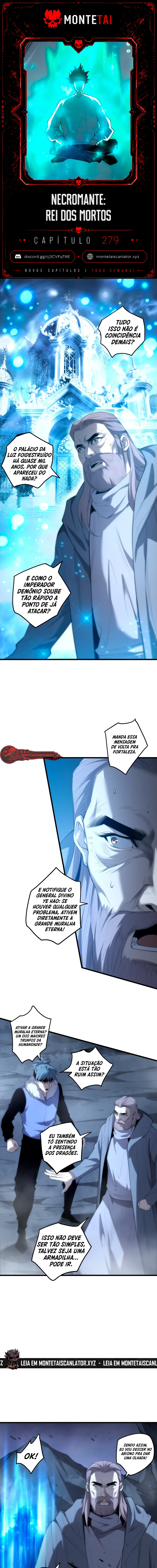 Necromante: O Rei da Calamidade Capítulo 279 - página 1