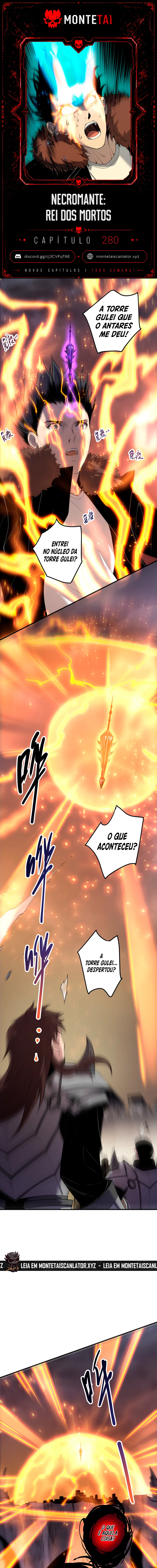 Necromante: O Rei da Calamidade Capítulo 280 - página 1