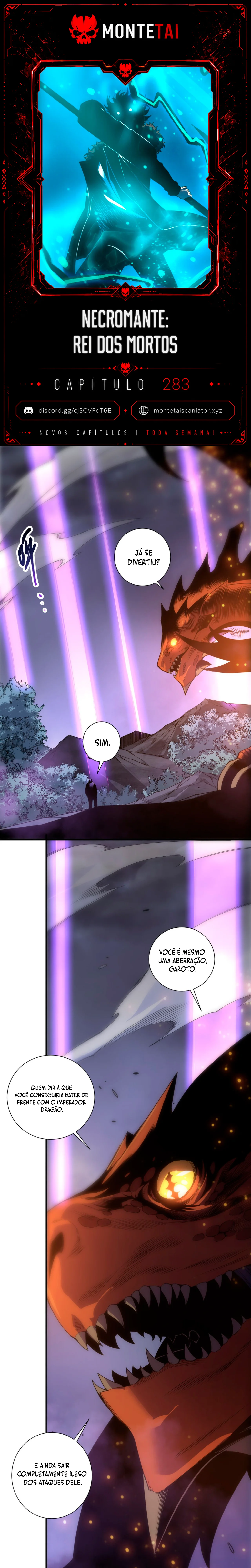 Necromante: O Rei da Calamidade Capítulo 283 - página 1
