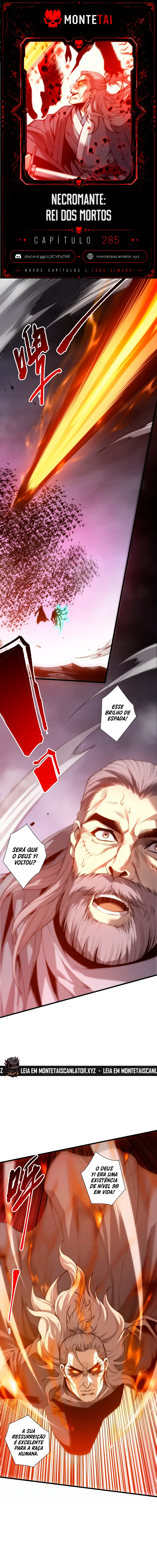 Necromante: O Rei da Calamidade Capítulo 285 - página 1