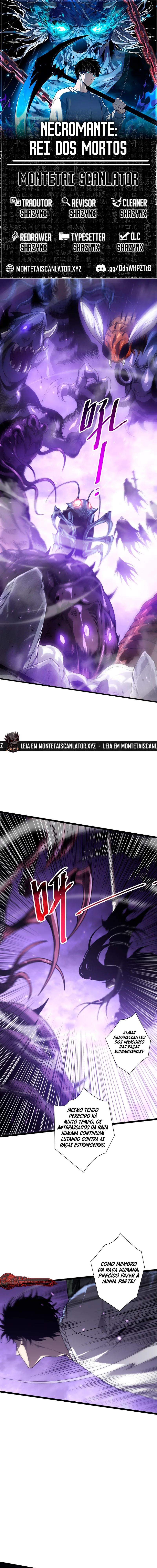 Necromante: O Rei da Calamidade Capítulo 307 - página 1