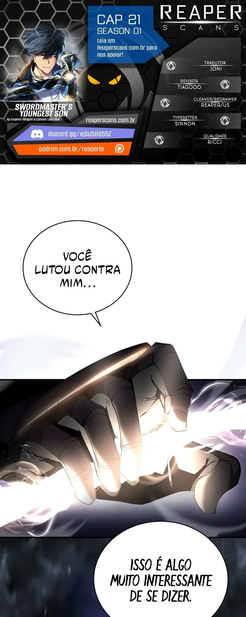 O Caçula do Mestre Espadachim Capítulo 021 - página 2