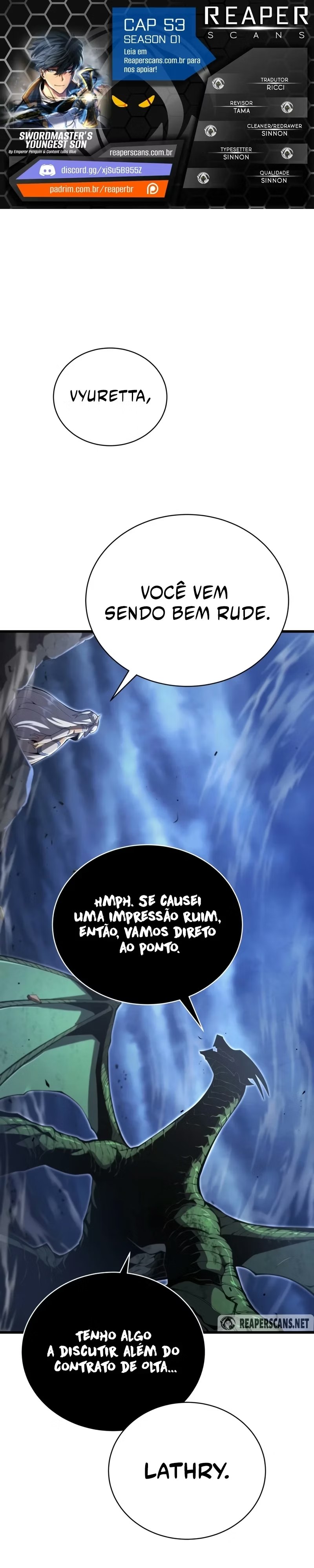 O Caçula do Mestre Espadachim Capítulo 053 - página 1