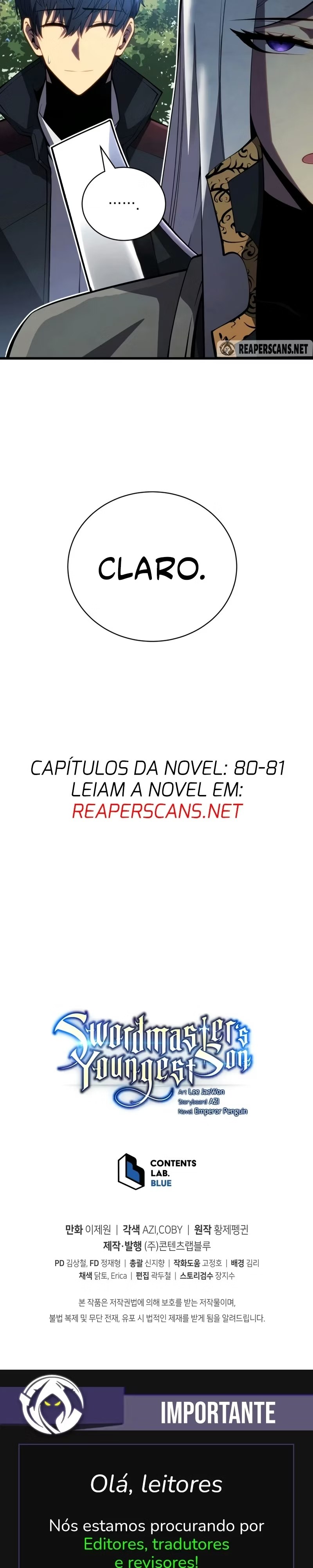 O Caçula do Mestre Espadachim Capítulo 058 - página 35