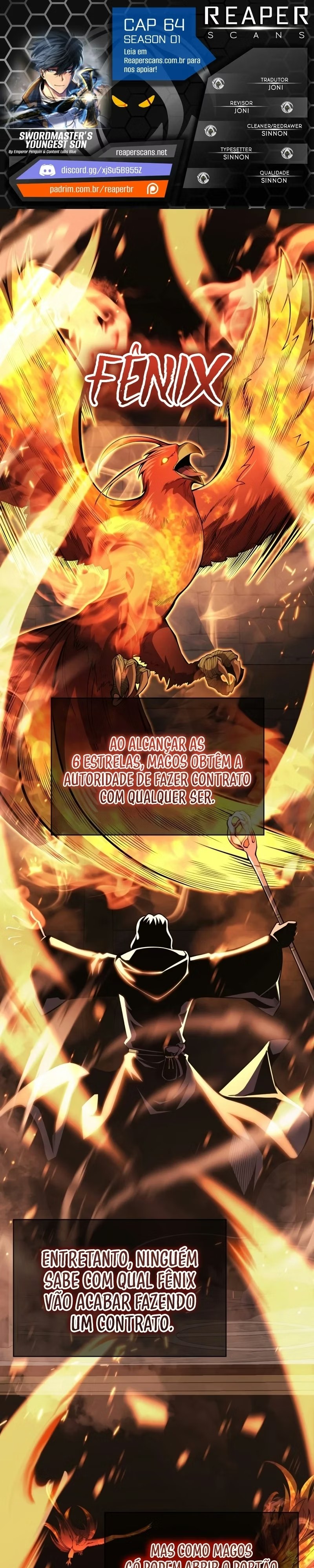 O Caçula do Mestre Espadachim Capítulo 064 - página 1