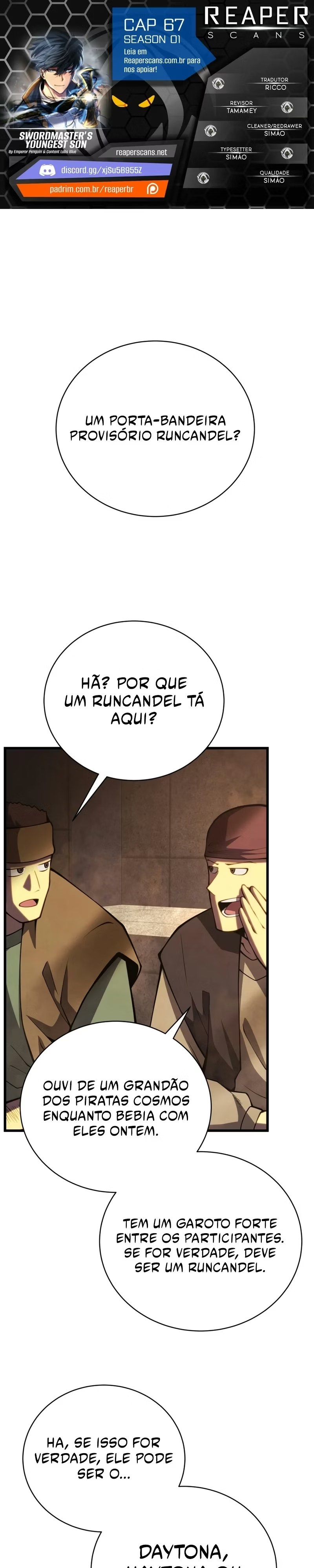 O Caçula do Mestre Espadachim Capítulo 067 - página 1