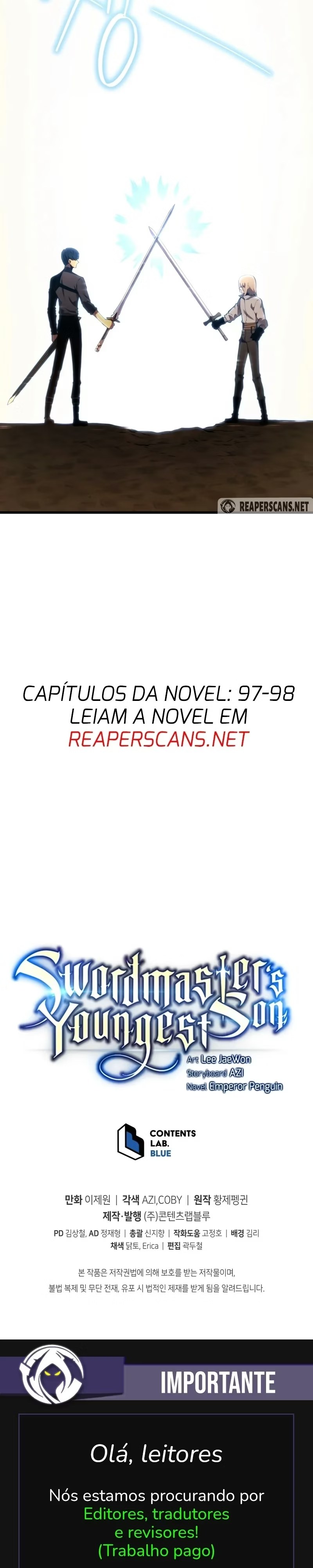 O Caçula do Mestre Espadachim Capítulo 070 - página 35