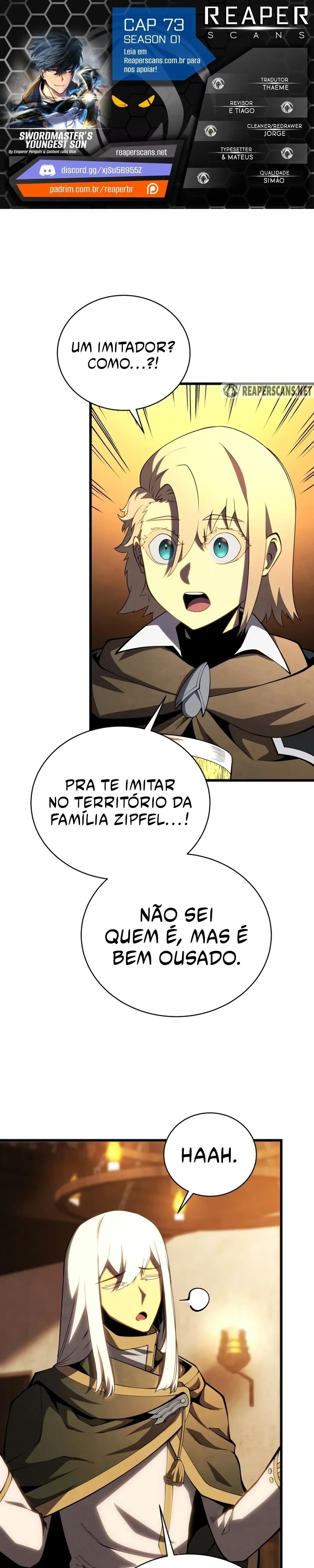 O Caçula do Mestre Espadachim Capítulo 073 - página 1