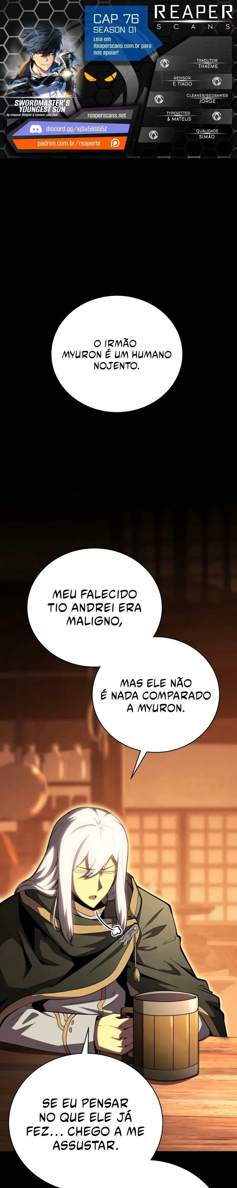 O Caçula do Mestre Espadachim Capítulo 076 - página 1