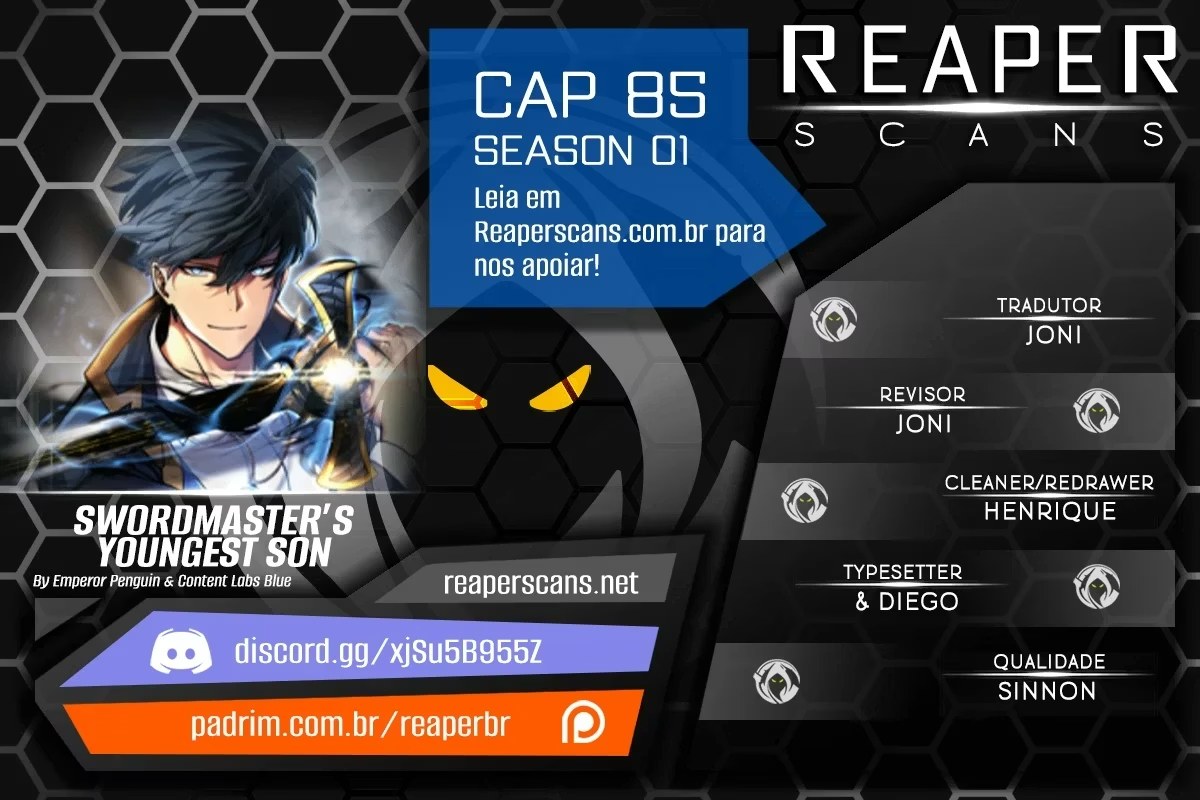 O Caçula do Mestre Espadachim Capítulo 085 - página 1