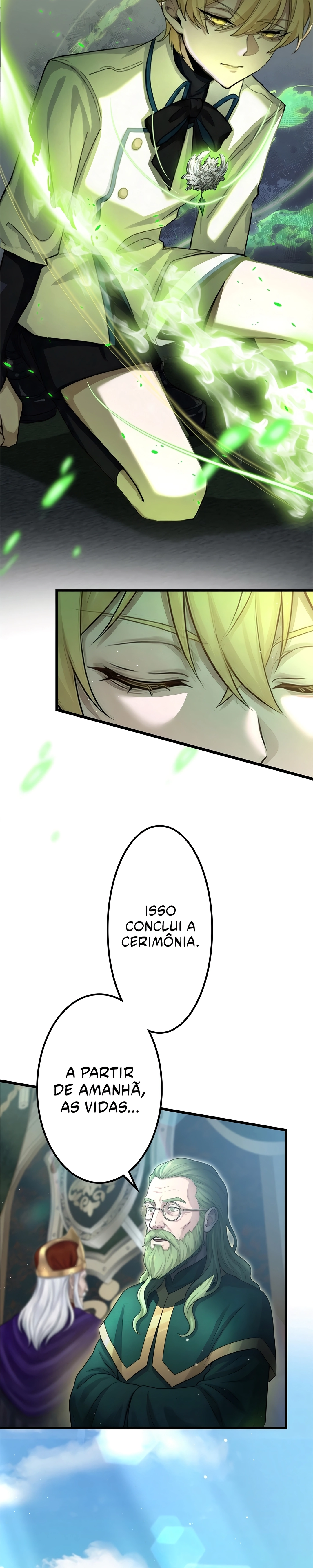 O Santo da Espada Reencarnou em uma Família Nobre de Magos Capítulo 005 - página 7