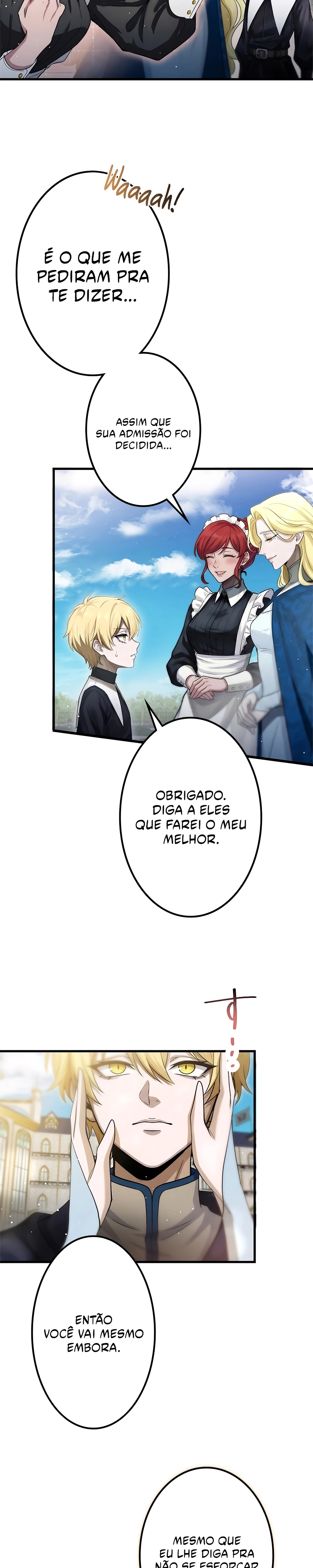 O Santo da Espada Reencarnou em uma Família Nobre de Magos Capítulo 005 - página 10