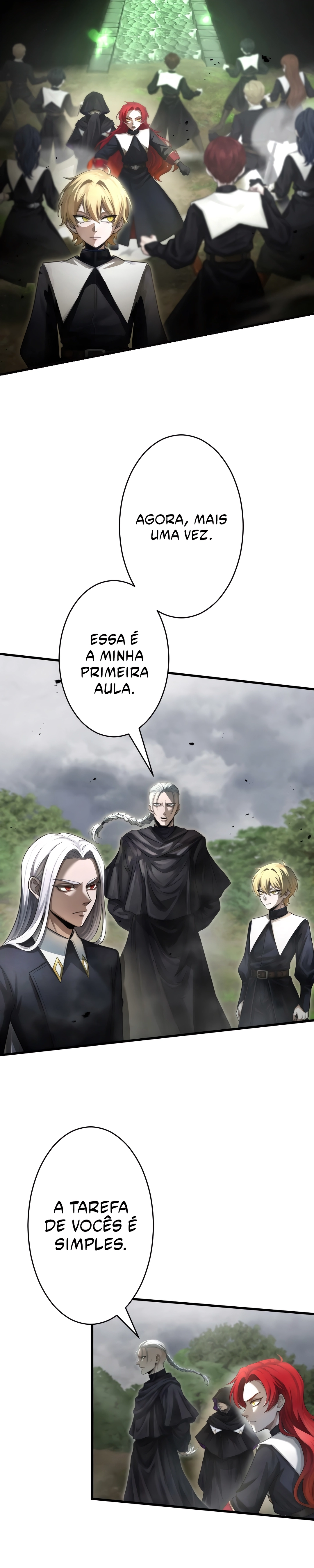 O Santo da Espada Reencarnou em uma Família Nobre de Magos Capítulo 006 - página 12